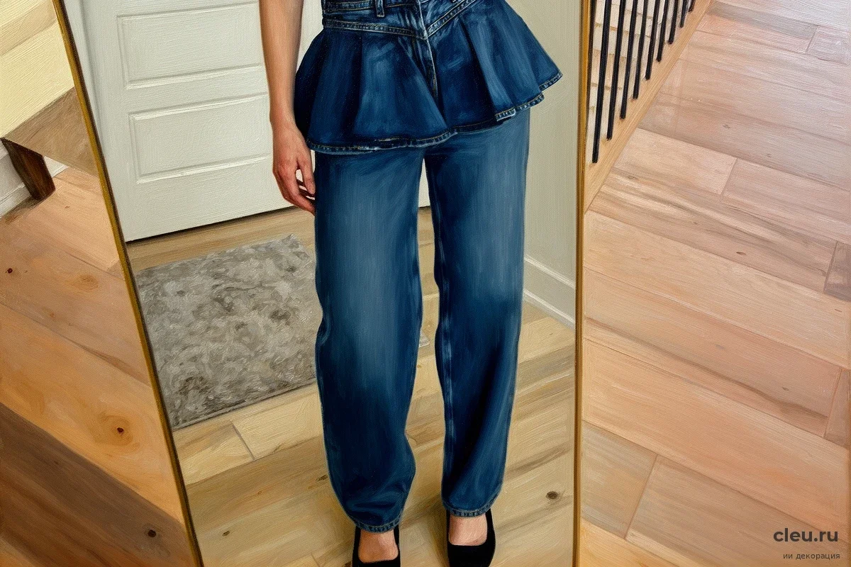 Брюки-кексы захватили масс-маркет: почему в 2026 году все ищут модель с «глазурью» на талии